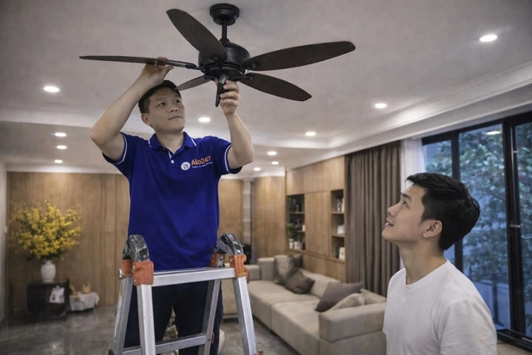 Dịch vụ sửa chữa quạt trần Vinh Nghệ An