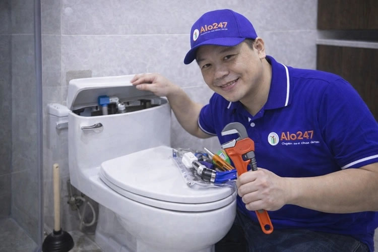 Sửa chữa bồn cầu, bồn tiểu nam nữ Vinh Nghệ An