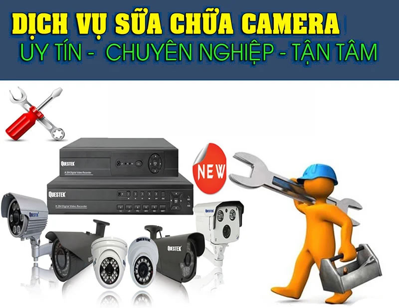 Sửa chữa camera quan s&aacute;t tại nh&agrave; Vinh Nghệ An