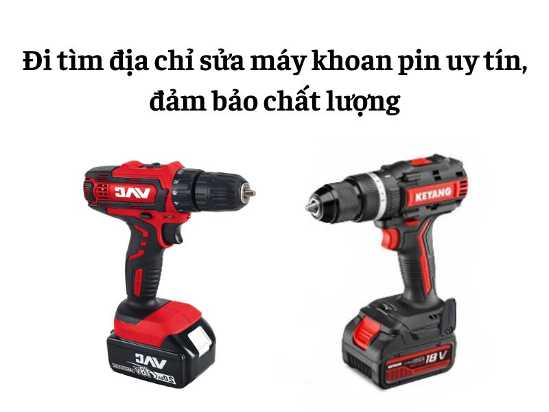Sửa chữa m&aacute;y khoan b&ecirc; t&ocirc;ng pin điện Vinh nghệ An