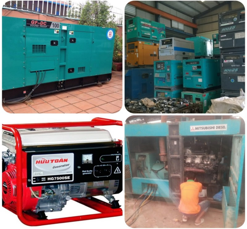 Sửa chữa m&aacute;y nổ ph&aacute;t điện Vinh Nghệ An