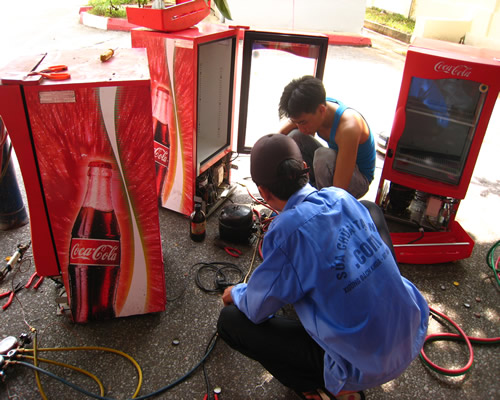 Sửa chữa tủ lạnh tại nh&agrave; Vinh Nghệ An